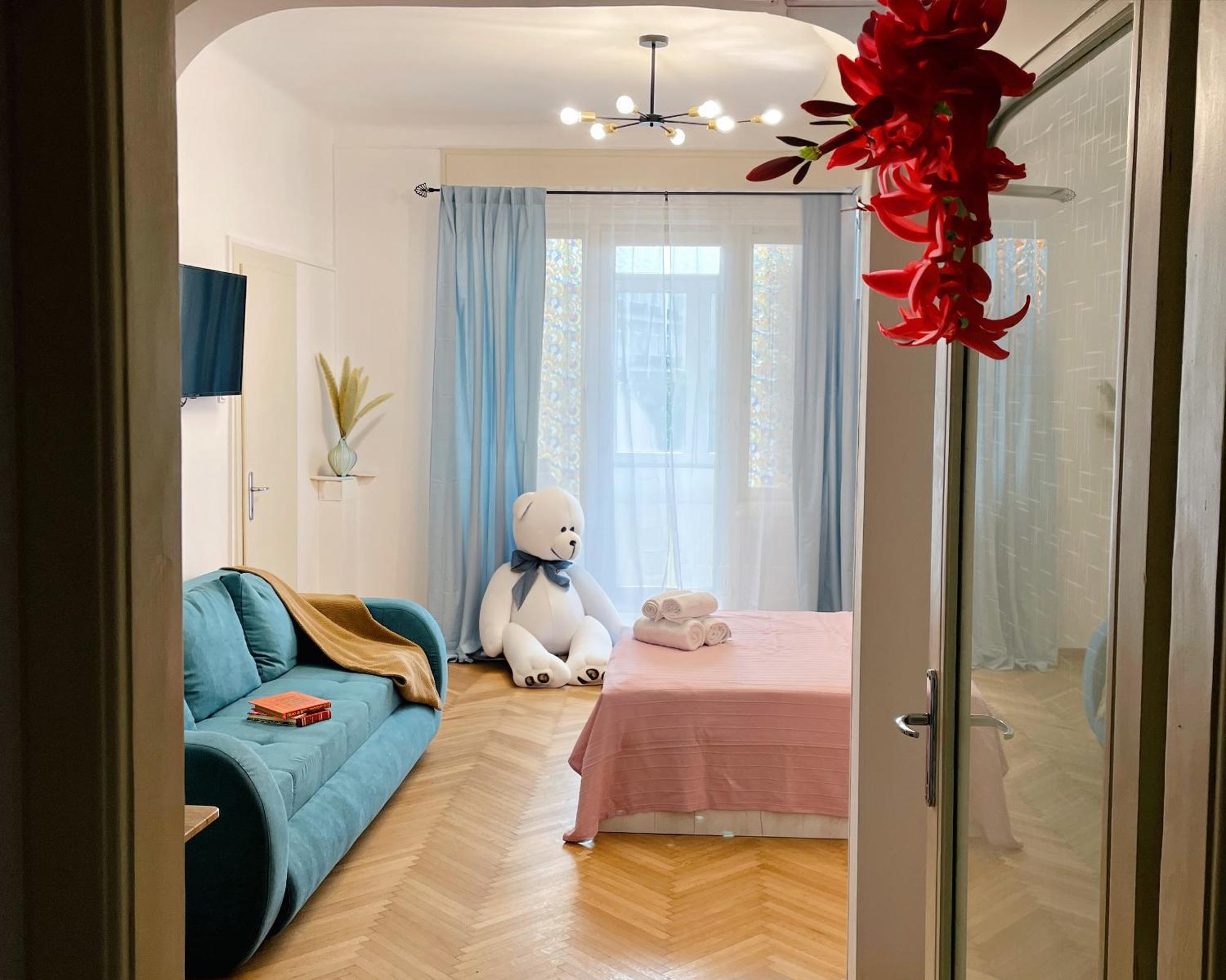 Pinkfluid - Charming Studio In Prime Location بوخارست المظهر الخارجي الصورة
